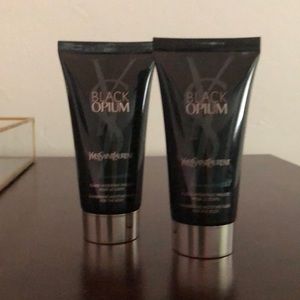 YSL Black opium body lotion